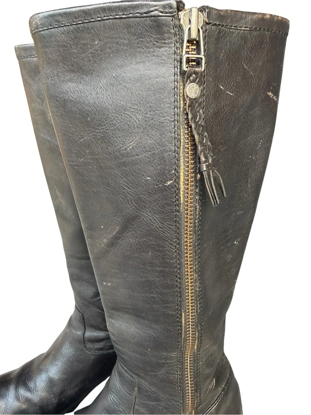 || LUCKY BRAND || KNEE HIGH ALL LEATHER BOOTS